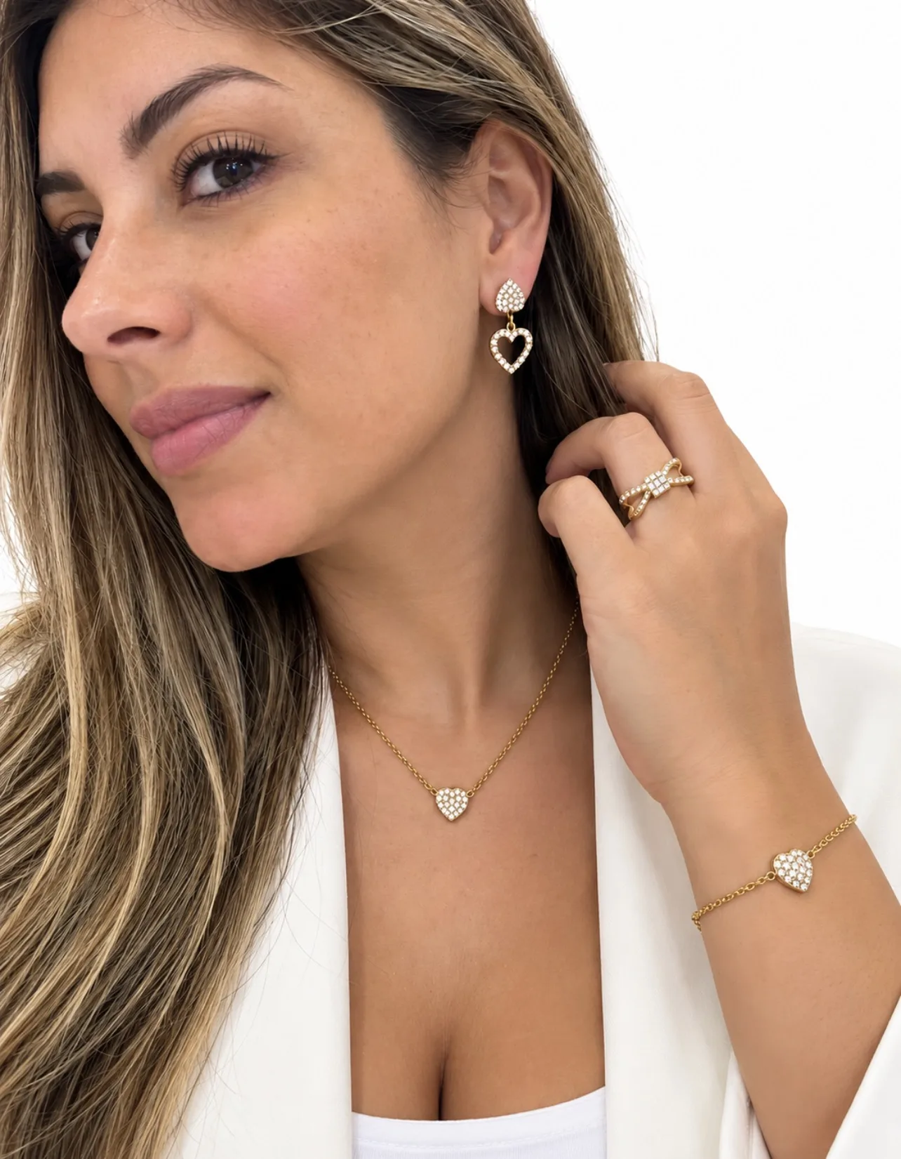 Conjunto Coração Elegance DYMONTE — foto 2