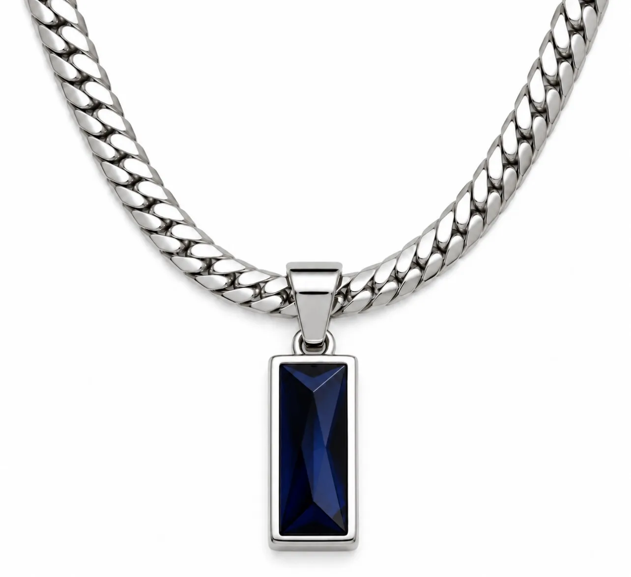Colar Masculino Eclipse Prata DYMONTE