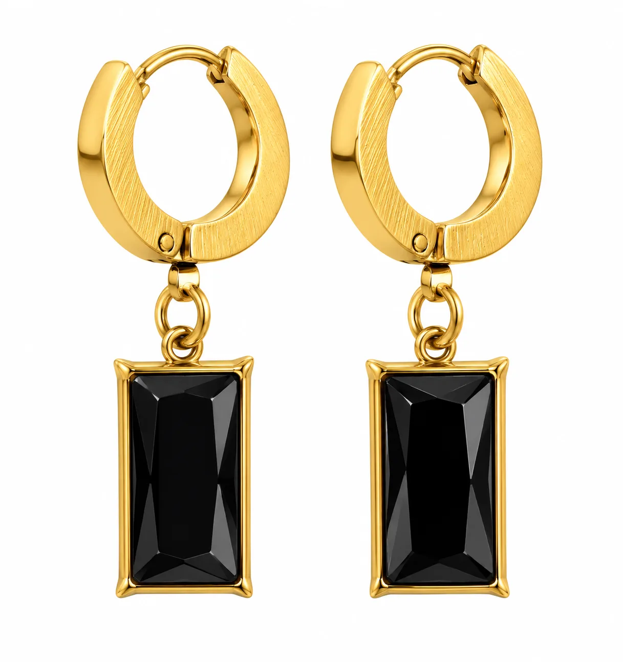 Brinco Elegance Preto DYMONTE