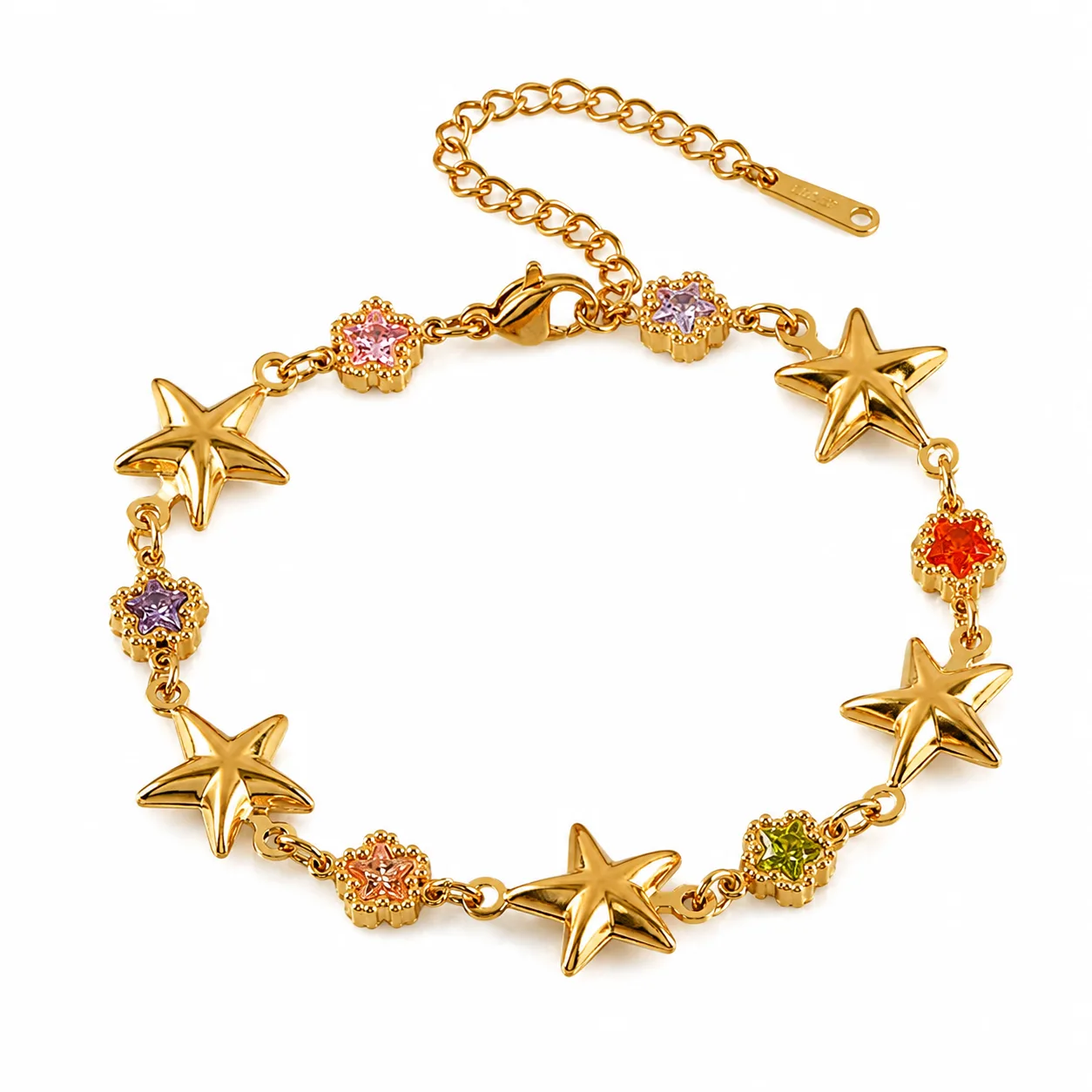 Pulseira DYMONTE Estrelas & Cristais