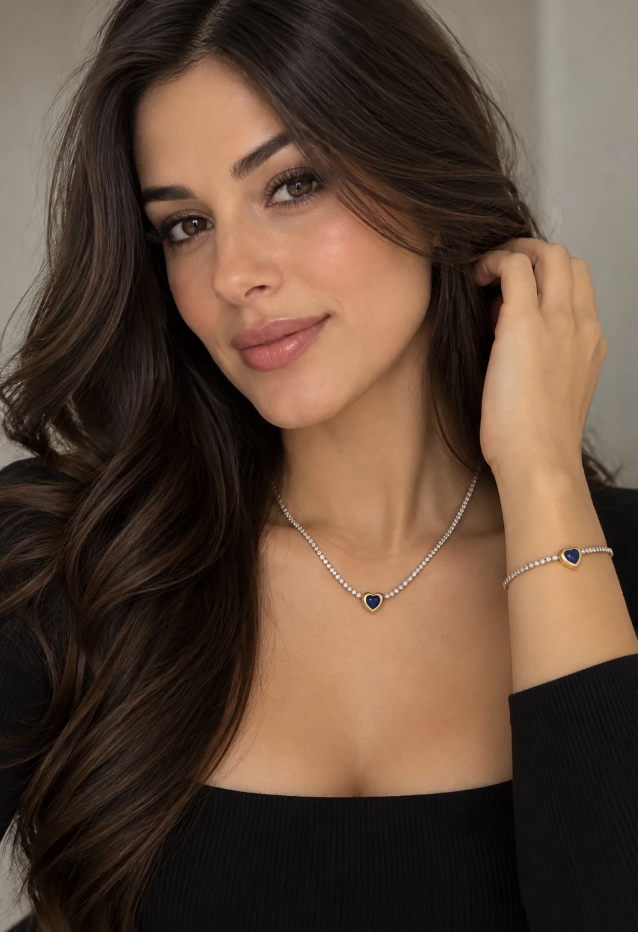 Colar Éclat Dourado DYMONTE — foto 2