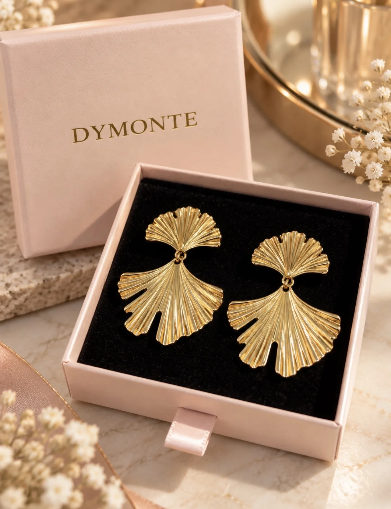 Brincos Ginkgo DYMONTE — foto 3