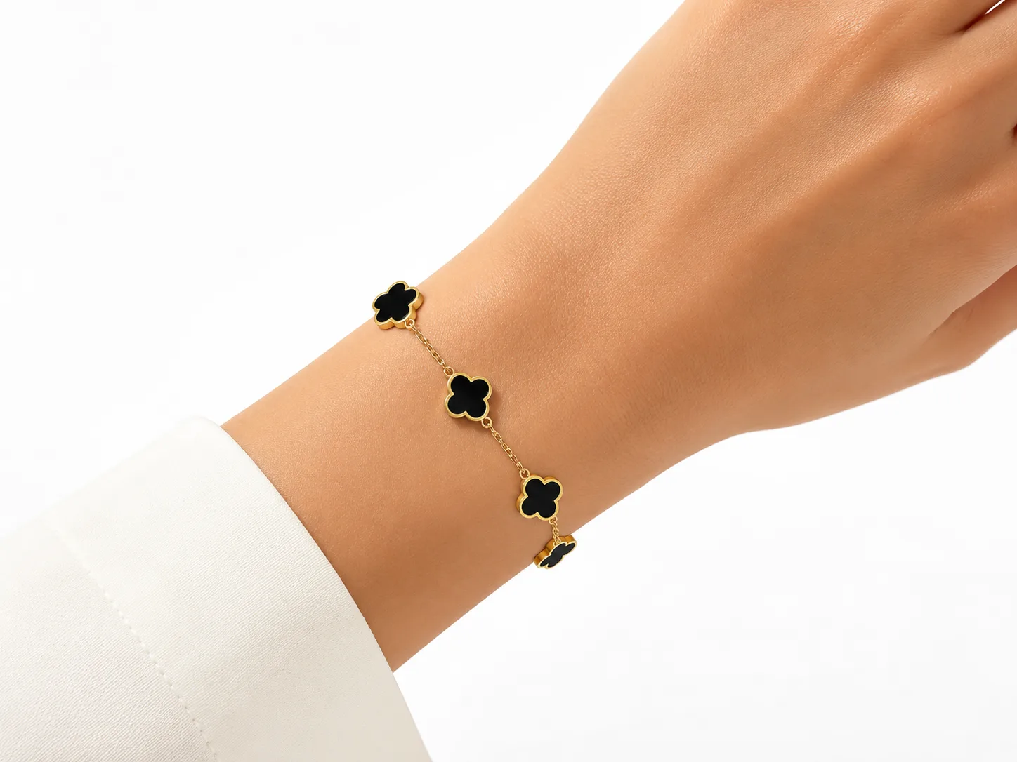 Pulseira Clover Black — foto 2