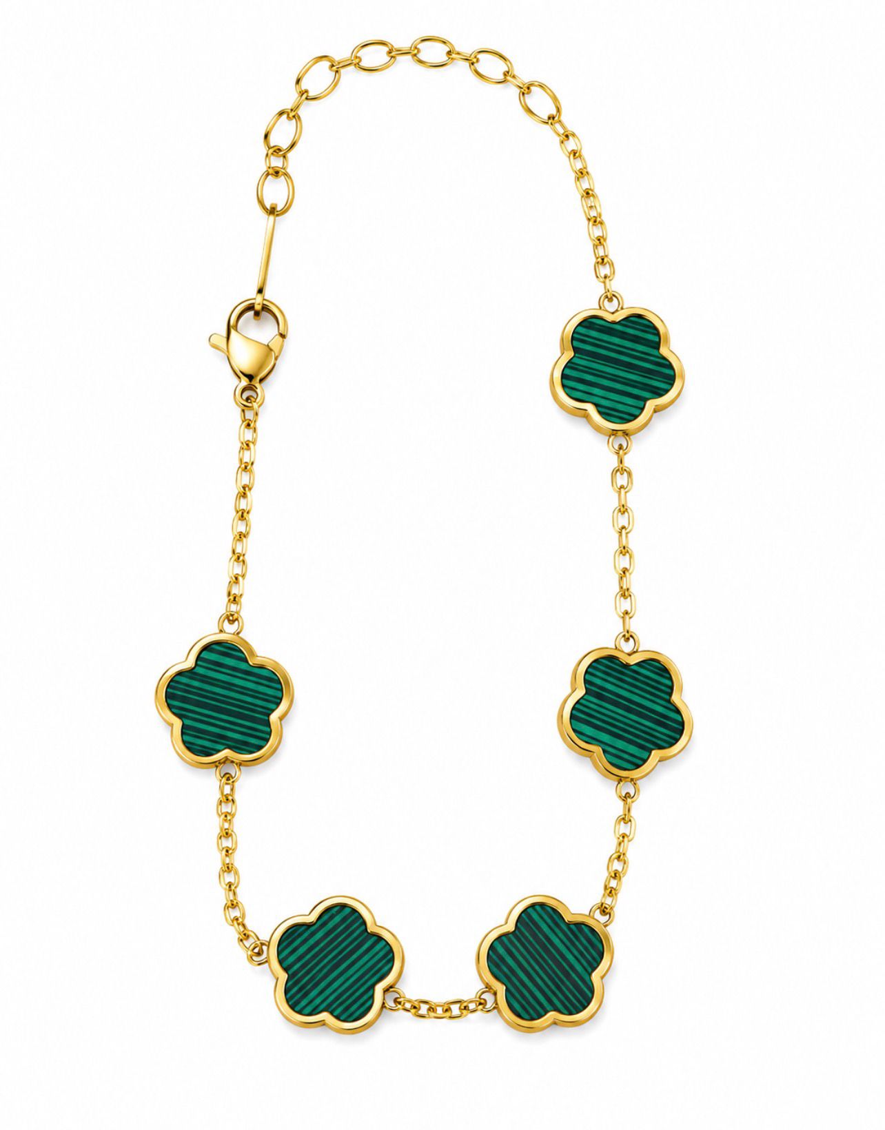 Pulseira Flores Verdes