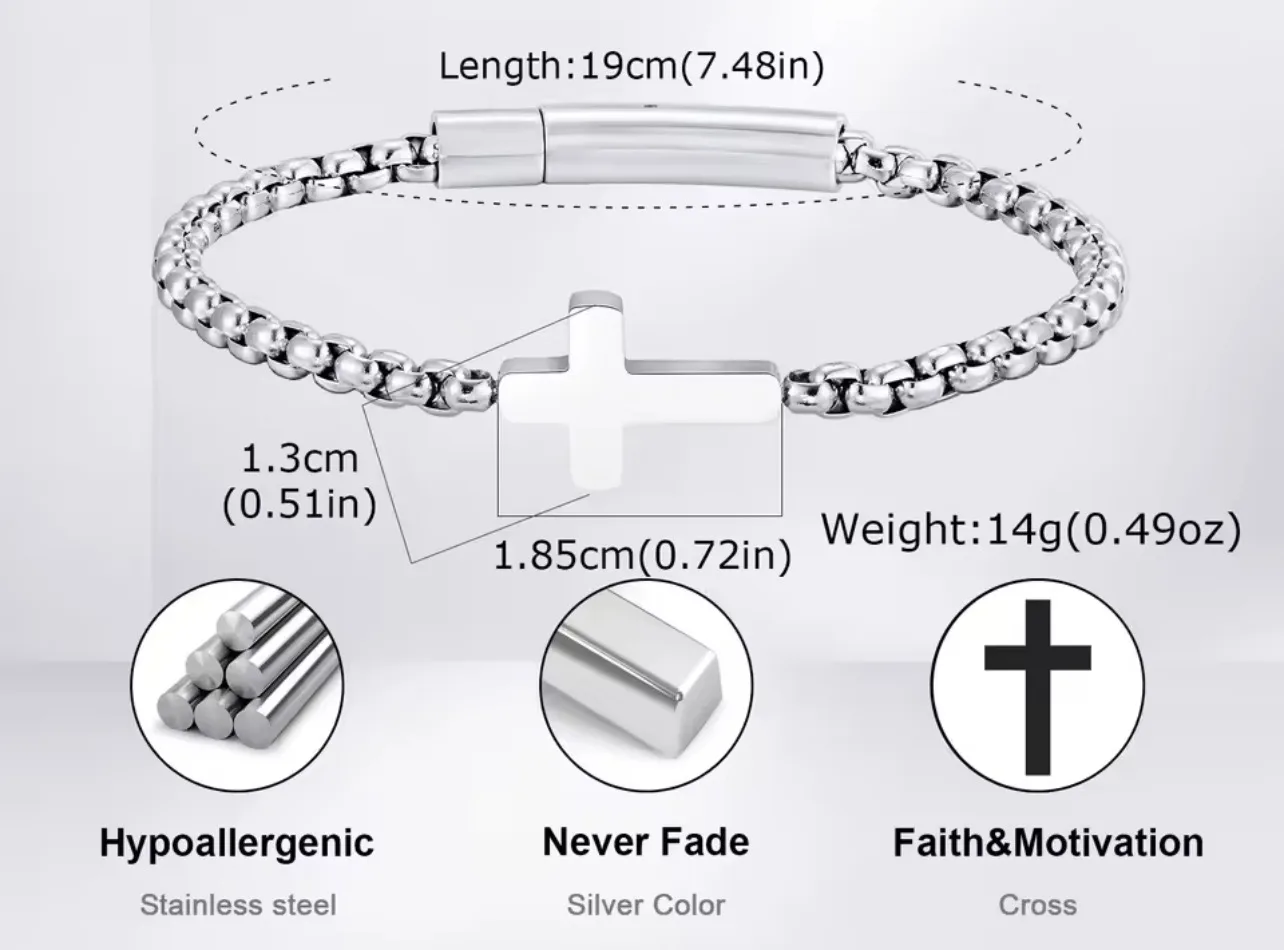 Pulseira Atlas Cross DYMONTE — foto 5